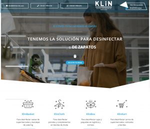Página web Klin Prevención